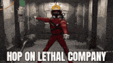Lethal Company Hop On Lethal Company GIF - Lethal Company Hop On Lethal Company Hop On Lethal GIFs