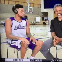 D Angelo Russell Lakers GIF - D Angelo Russell Lakers Shake Hands GIFs