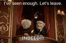 Muppet Show Statler And Waldorf GIF