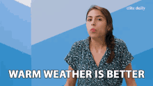 Warm Weather Is Better Sunny GIF