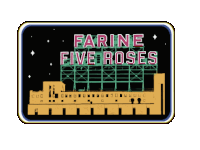 Five Roses Montréal Sticker - Five Roses Montréal Farine Stickers