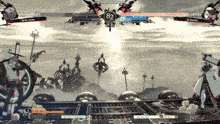 a video game with the number 82 on the top right