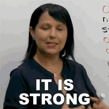 It Is Strong Rebecca GIF - It Is Strong Rebecca Engvid GIFs
