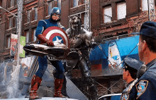 Captain America Gtfo GIF - Captain America Gtfo Go Away GIFs
