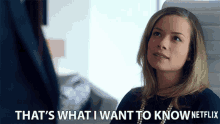 Thats What I Want To Know Tell Me GIF - Thats What I Want To Know Tell Me Sheryl GIFs