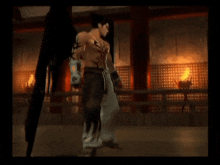 Jin Kazama Tekken 4 GIF - Jin Kazama Tekken 4 I'M Outta Here GIFs