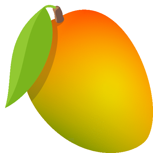 Mango Food Sticker