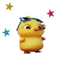 a cartoon duck wearing sunglasses and smoking a pipe
