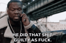 50cent On Phone GIF