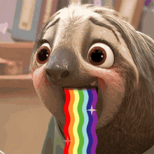 блиц скорость без границ зверополис ленивец GIF - Sloth Zootopia Flash GIFs