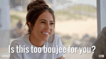 Is This Too Boujee For You Married At First Sight GIF - Is This Too Boujee For You Married At First Sight High Class GIFs