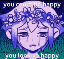 Omori You Could Be Happy GIF - Omori You Could Be Happy You Look So Happy GIFs