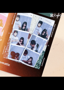 a collage of photos with the words photomatic on the bottom right