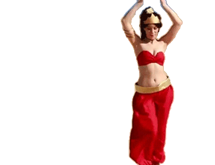 Belly Dancing Kay Lynn Syrin Sticker - Belly Dancing Kay Lynn Syrin Kay Stickers