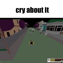 Cry About It Roblox GIF - Cry About It Roblox Project Jojo GIFs
