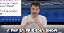 A Family Friendly Show Benedict Townsend GIF - A Family Friendly Show Benedict Townsend Youtuber News GIFs