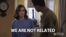 We Are Not Related Soni Bringas GIF - We Are Not Related Soni Bringas Ramona Gibbler GIFs