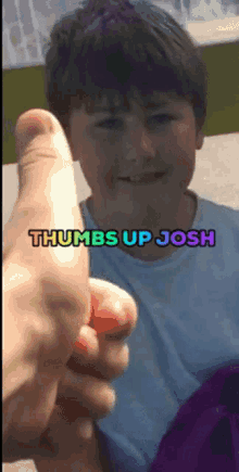 thumbs up josh