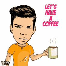 Lets Have A Coffee Santosh GIF - Lets Have A Coffee Santosh Dawar GIFs