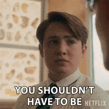 You Shouldn'T Have To Be Nick Nelson GIF - You Shouldn'T Have To Be Nick Nelson Kit Connor GIFs