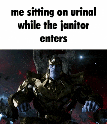 Urinal Thanos GIF - Urinal Thanos GIFs
