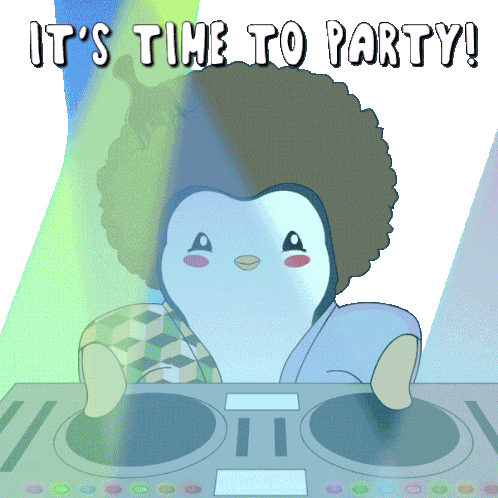 Party Celebration Sticker