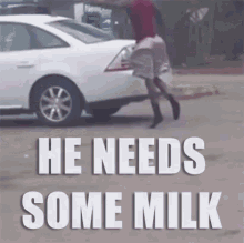 he needs milk fall