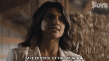 Take Control Of The Situation Victoria Neuman GIF - Take Control Of The Situation Victoria Neuman Claudia Doumit GIFs