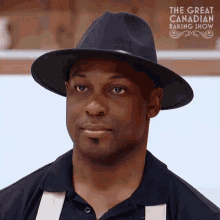 Raise Hand André GIF - Raise Hand André The Great Canadian Baking Show GIFs
