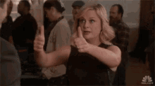 Amy Poehler Thumbs Up GIF - Amy Poehler Thumbs Up Smiles GIFs