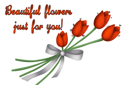 Beautiful Flowers Flowers For You Sticker - Beautiful Flowers Flowers For You Stickers