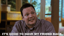 It'S Good To Have My Friend Back Darryl GIF - It'S Good To Have My Friend Back Darryl Four Christmases GIFs