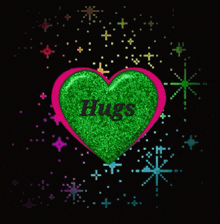 Hugs Flashy Heart GIF - Hugs Flashy Heart Heart With Hugs GIFs