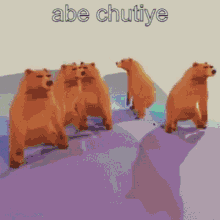 Chutiye Bears GIF - Chutiye Bears Dancing GIFs