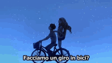 bycicle bike go for a bike ride ride anime