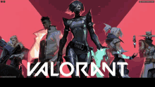 a video game called valorant is shown on a computer screen