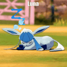 Luna Sleep GIF - Luna Sleep Glaceon GIFs