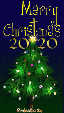 2020 Merry Christmas GIF