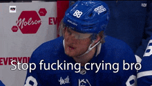 Nylander William Nylander GIF - Nylander William Nylander Stop Crying GIFs