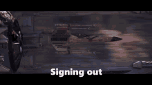 Signing Out Xwing GIF - Signing Out Xwing GIFs