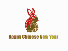 Happy Chinese New Year Happy Lunar New Year GIF - Happy Chinese New Year Happy Lunar New Year Year Of The Rabbit GIFs
