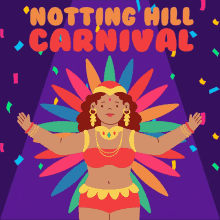 Notting Hill Carnival Happy Carnival GIF