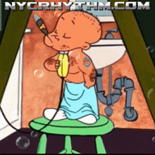 a picture of a cartoon character with nycrhythm.com in the corner
