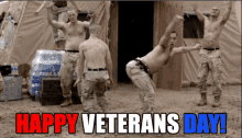 Happy Veterans Day GIF - Veterans Day Army Twerking Celebration GIFs