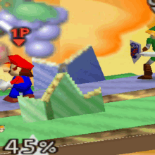 Super Smash Bros Nintendo64 GIF - Super Smash Bros Nintendo64 Mario GIFs