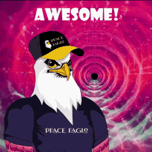 Peace Eagle Awesome GIF - Peace Eagle Awesome GIFs