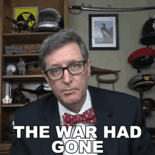 The War Had Gone Badly Lance Geiger GIF - The War Had Gone Badly Lance Geiger The History Guy GIFs