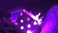 a purple background with the word colors written in green