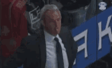 Darryl Sutter Serious GIF - Darryl Sutter Serious Tongue Out GIFs
