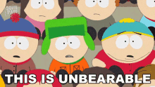 This Is Unbearable Eric Cartman GIF - This Is Unbearable Eric Cartman Stan Marsh GIFs